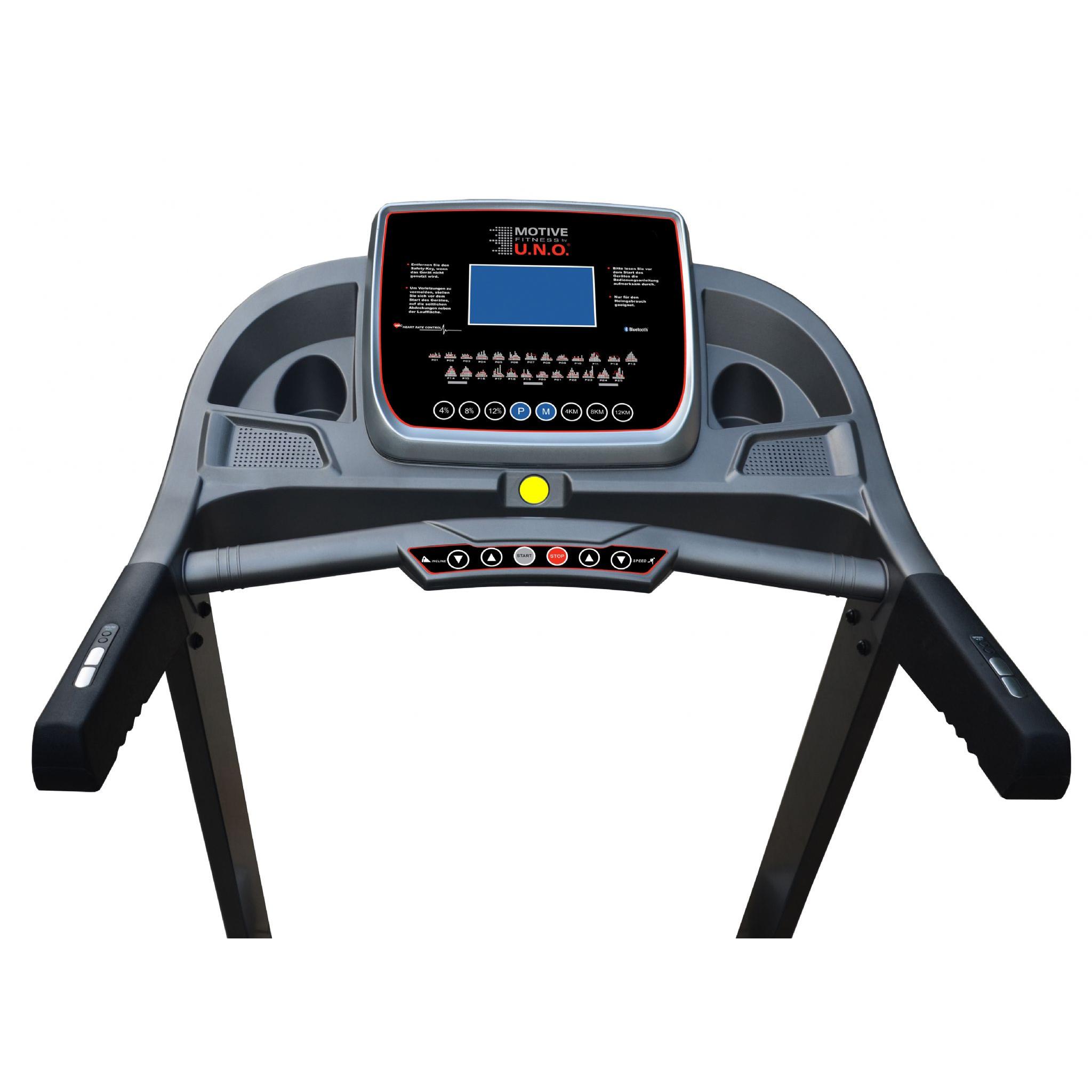 MOTIVEfitness by UNO TR650 Programmable Power Incline Treadmill