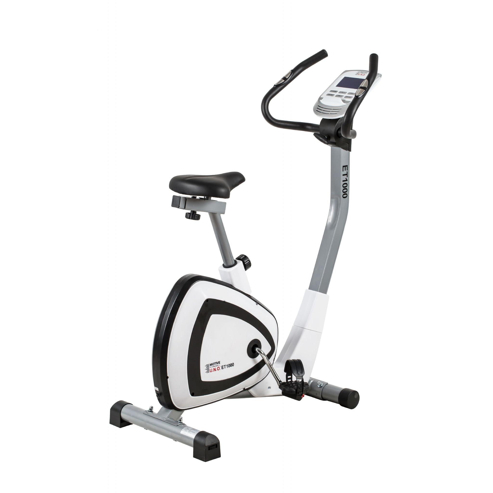 Motivefitness By Uno Et1000 Programmable Magnetic Upright Cycle 