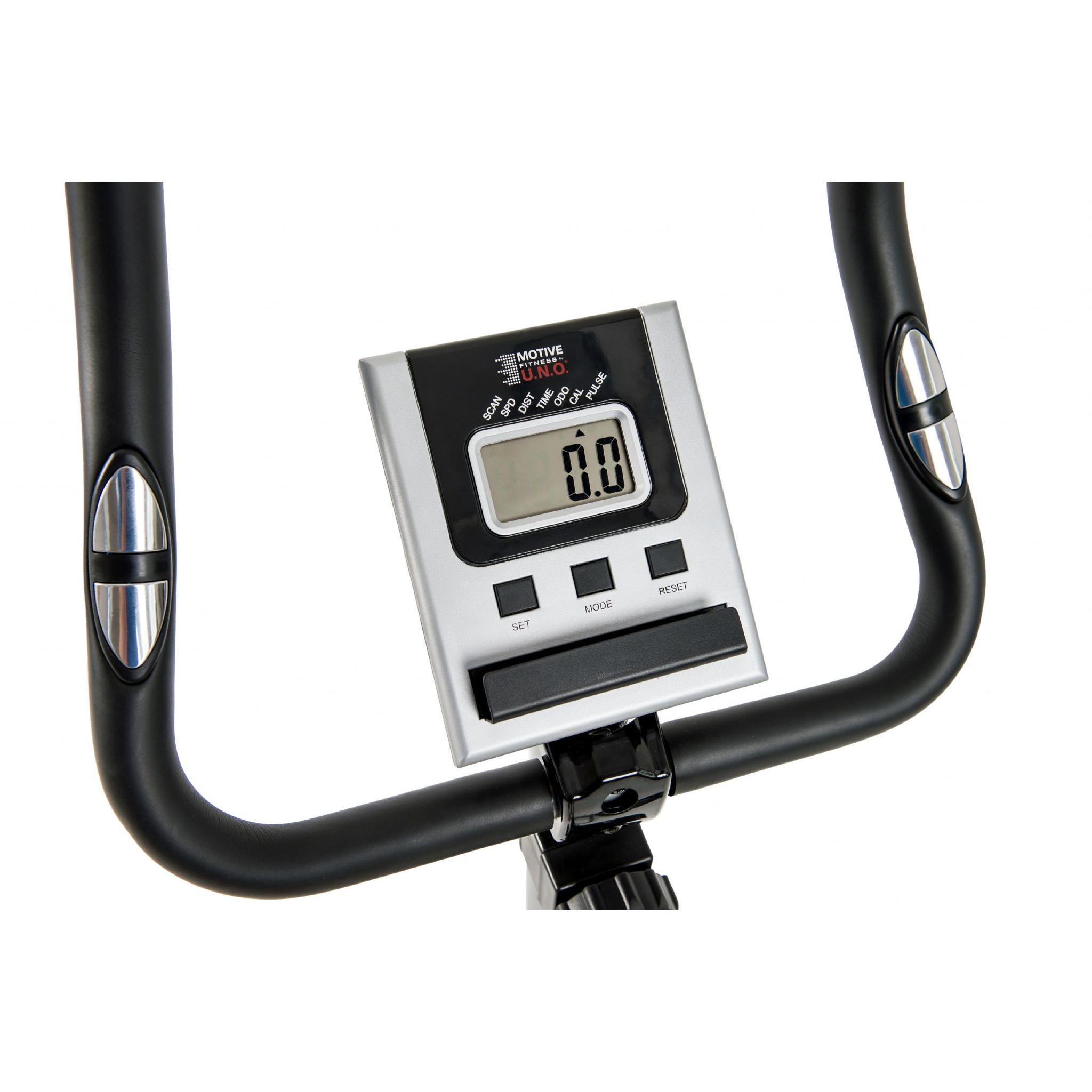 v fit exercise bike monitor