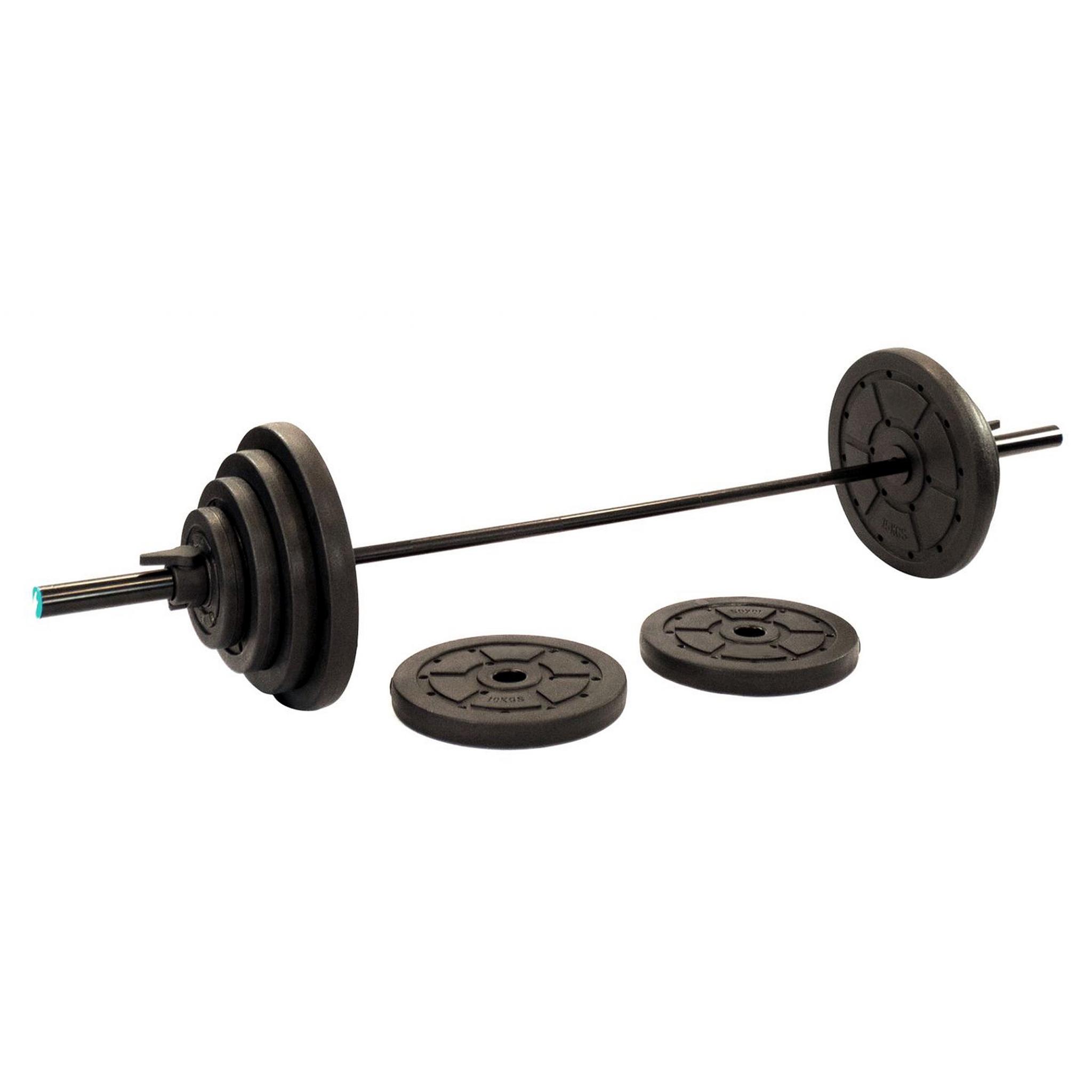 Vfit Olympic Weight Bench and 100kg Olympic Weight Set Beny Sports