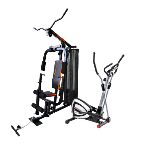 V-fit CUG2 Multi Gym & MOTIVE Fitness CT400 Cross Trainer **Combo Deal**